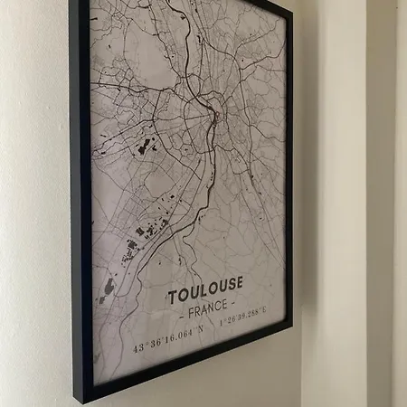 Appartamento L Alsace Lorraine - A Deux Pas Du Capitole - Entrée Autonome -wifi Tolosa